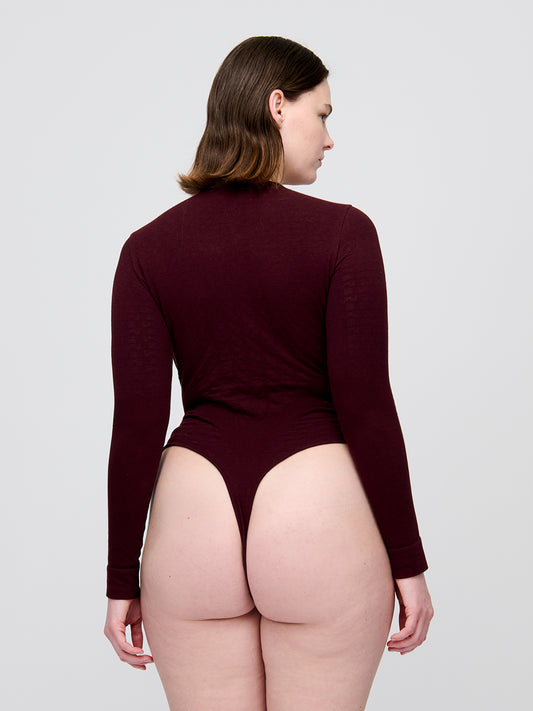 Burgundy Leotard