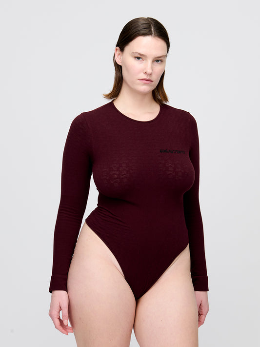 Burgundy Leotard