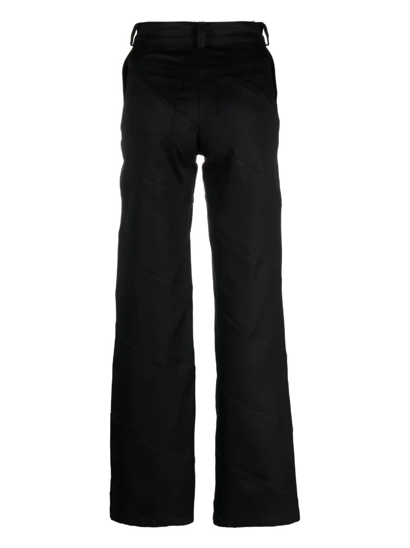 SPIRAL ZIP CARGO TROUSERS