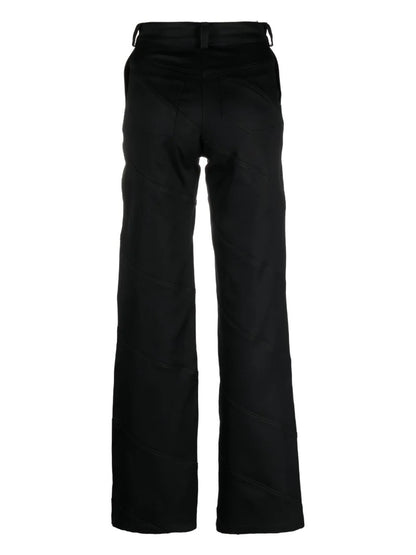 SPIRAL ZIP CARGO TROUSERS