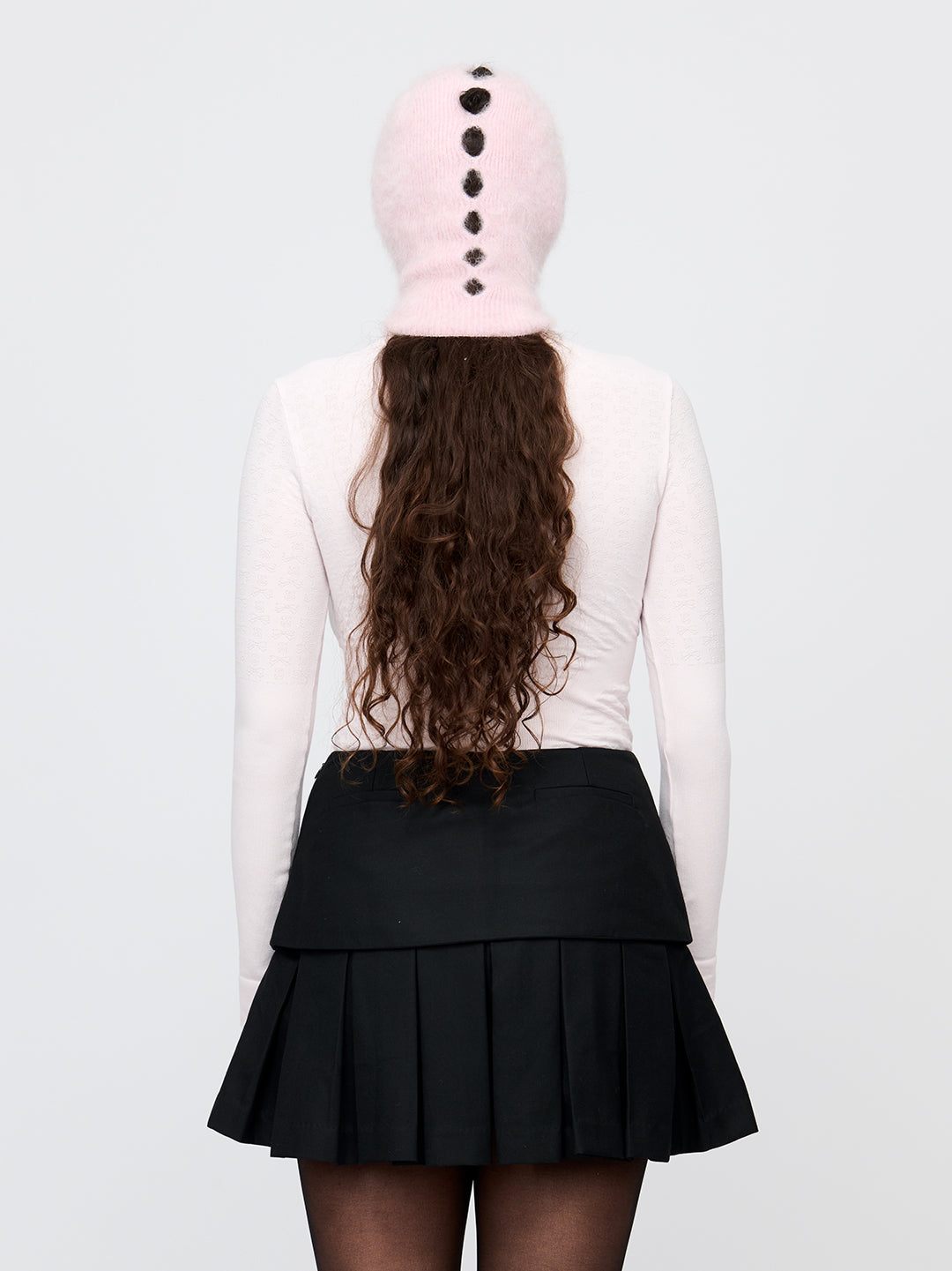 Petal Rise Mohair Balaclava