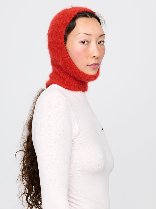 Amber Mohair Balaclava