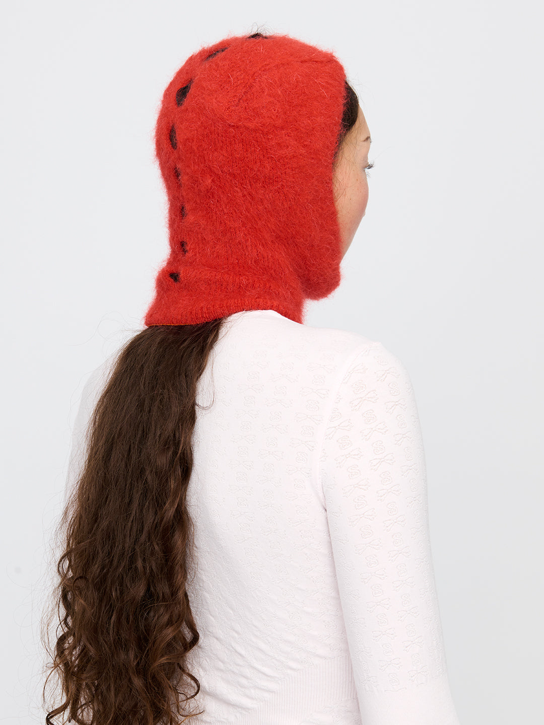 Amber Mohair Balaclava