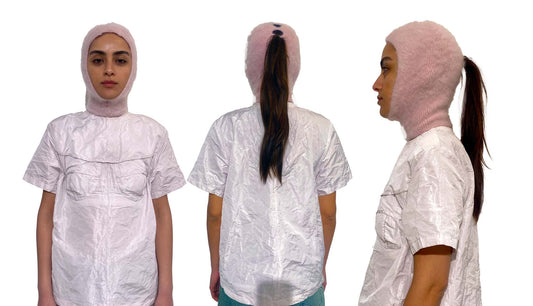 AW25 Petal Rise Mohair Balaclava